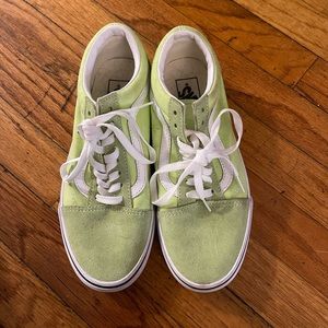 Lime Green Old Skool Vans